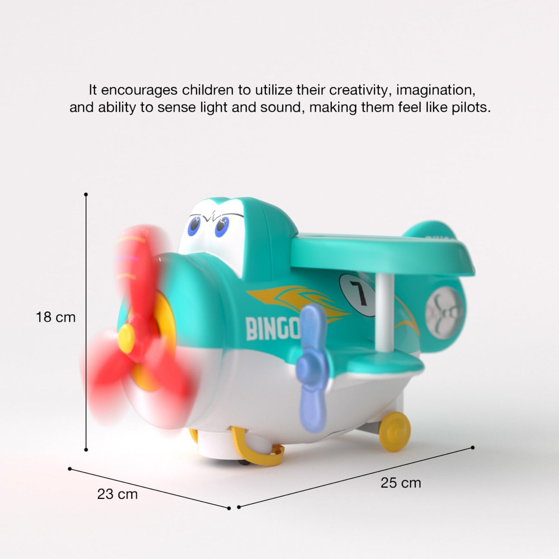 Aeroplane Baby Musical Toy