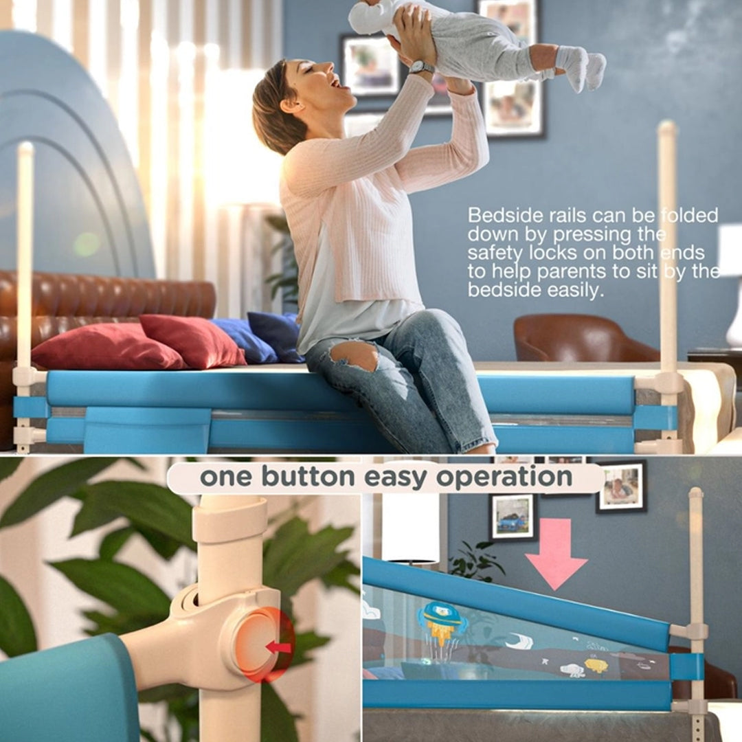 Bed Rail Guard Barrier For Baby