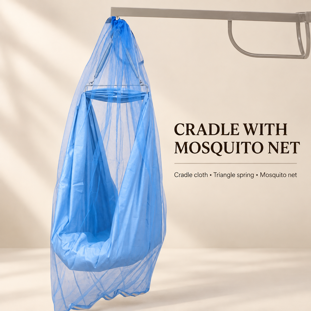 LittleChime Blue Cradle Cloth Combo
