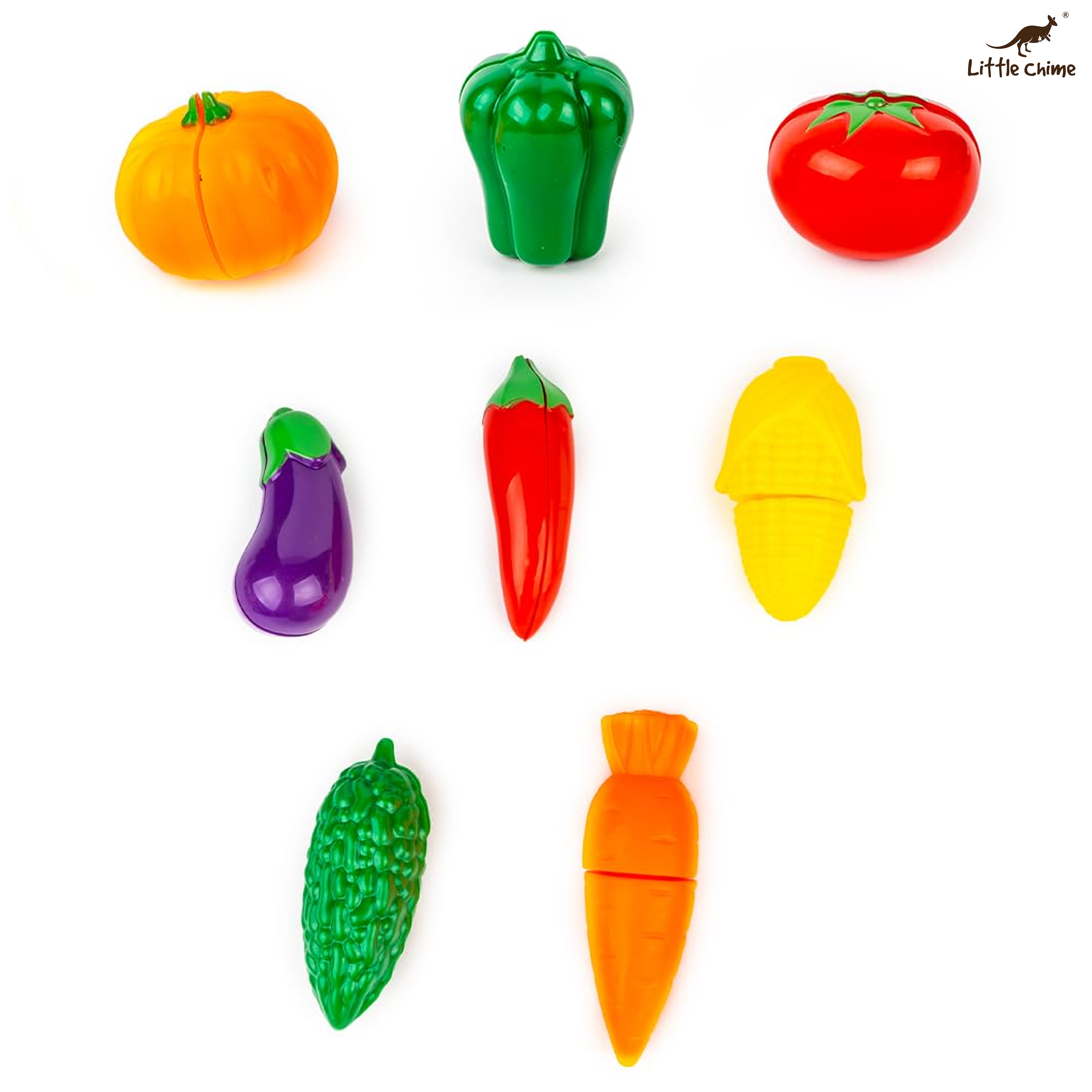 Littlechime veggie delight veg cut set