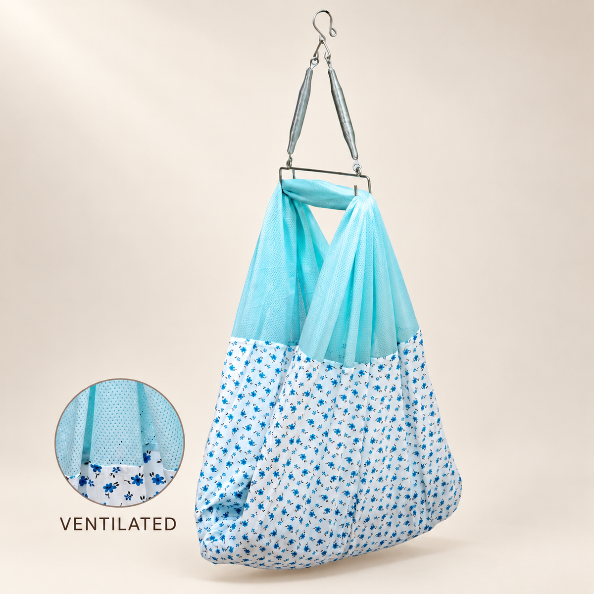 LittleChime Blue Cradle Cloth Combo