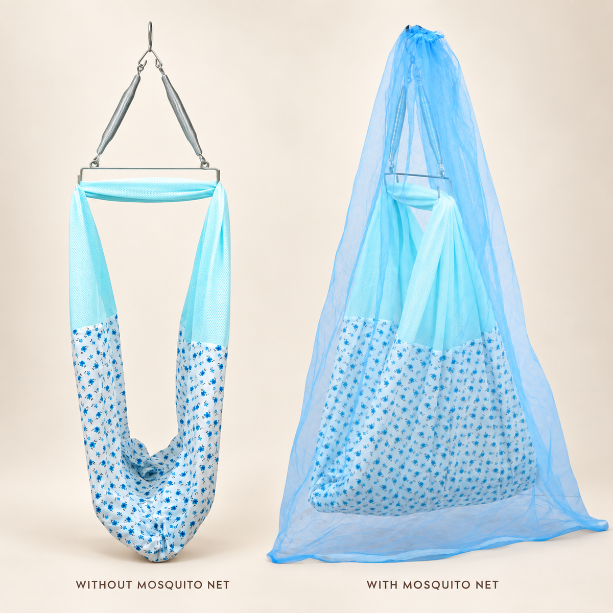 LittleChime Blue Cradle Cloth Combo