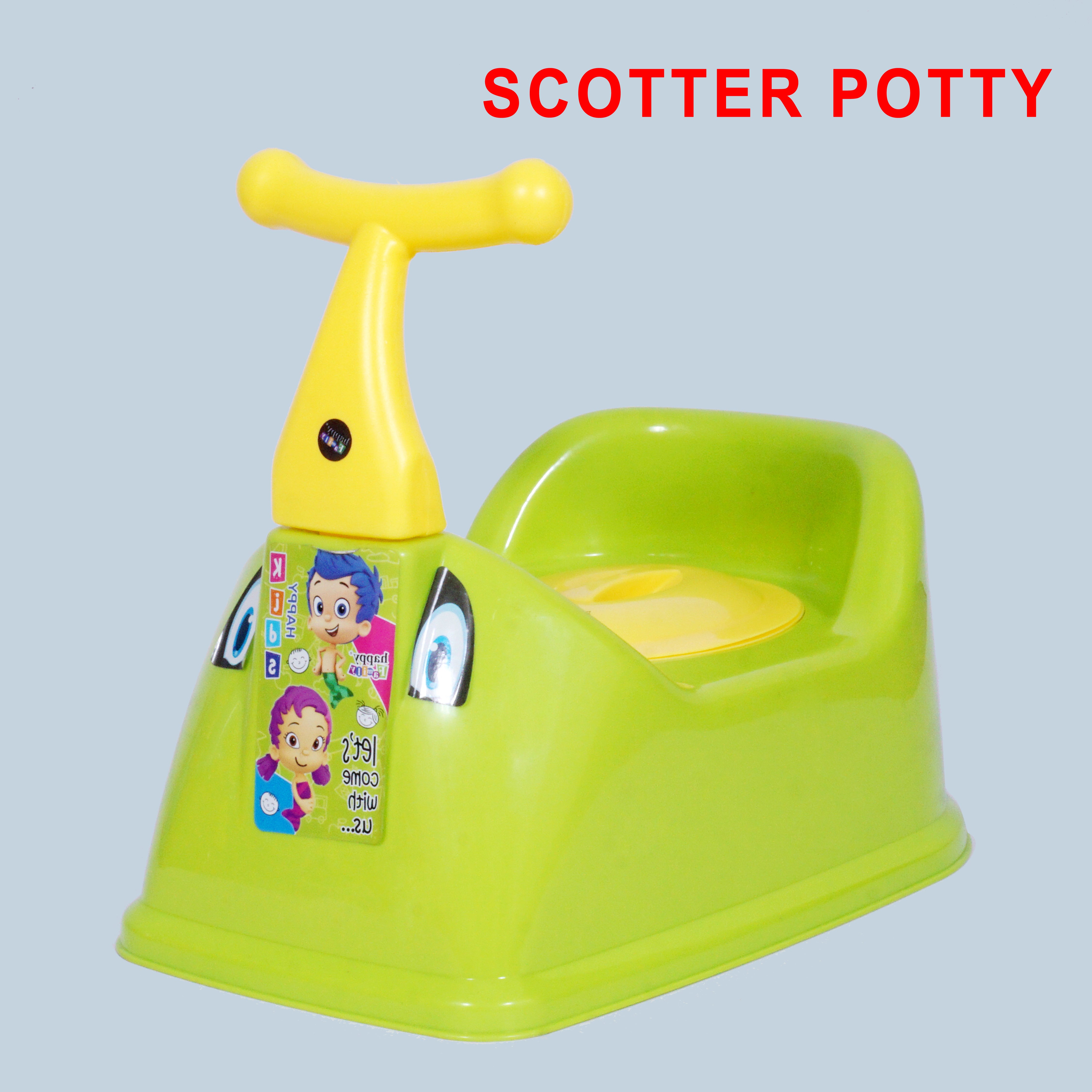 Potty Scooter Green